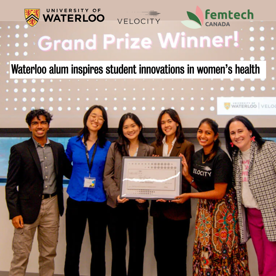 Waterloo alum inspires student innovations in women’s health